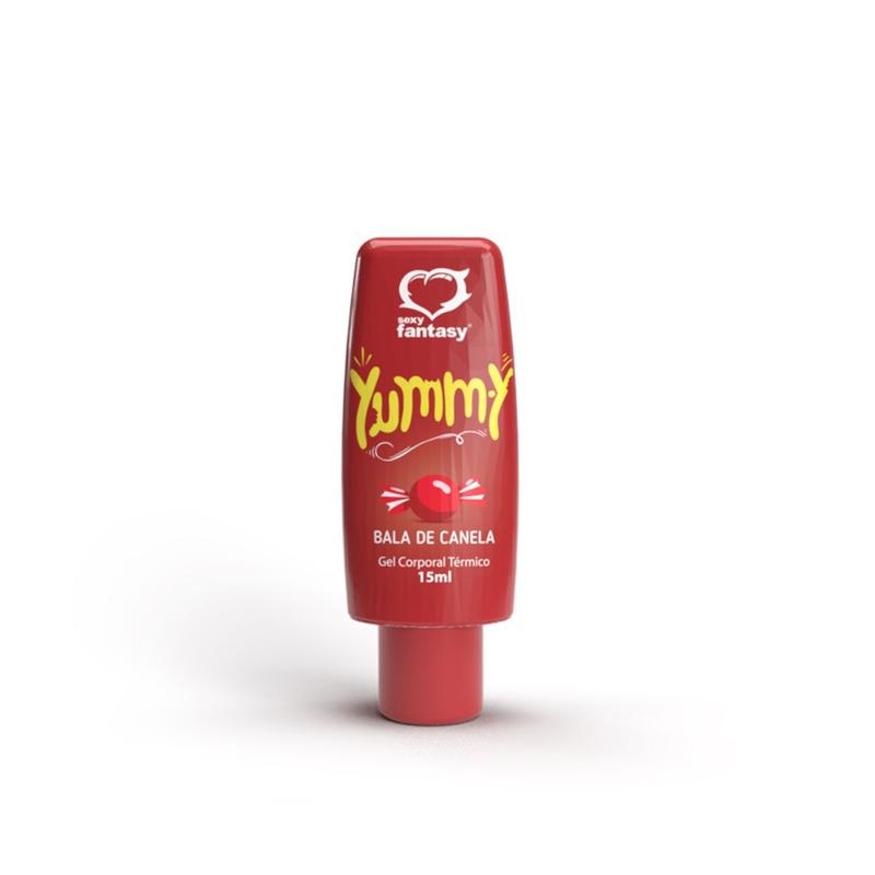 Gel térmico comestível para sexo oral Yummy 15 ml sexy fantasy